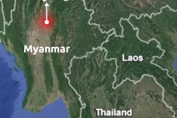 மியான்மரில் அடுத்தடுத்து நிலநடுக்கம்