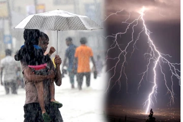 ප්‍රදේශ කිහිපයකට අද ගිගුරුම් සහිත වැසි..එම ප්‍රදේශ මෙන්න.