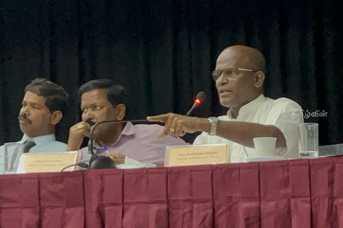 கீழ் மல்வத்து ஓயா பெயரில் செட்டிகுளத்தில் குடியேற்ற திட்டமா..! சத்தியலிங்கம் எம்.பி ஆவேசம் | Sathyalingam Mp Statement கீழ் மல்வத்து ஓயா பெயரில் செட்டிகுளத்தில் குடியேற்ற திட்டமா..! சத்தியலிங்கம் எம்.பி ஆவேசம் | Sathyalingam Mp Statement