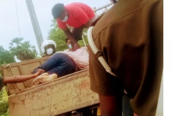 கிளிநொச்சியில் விடுமுறை முடித்து கடமைக்கு திரும்பிய பொலிஸ் உத்தியோகத்தருக்கு நேர்ந்த துயரம்