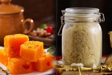 Instant Kesari: சூடான நீர் போதும்...! வெறும் 7 நிமிடத்தில் கேசரி தயார்