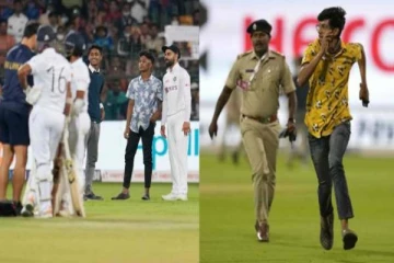 INDvsSL சுவரில் எகிறி குதித்து செல்ஃபி எடுத்த 4 இளைஞர்கள் - கேஸ்ஸில் சிக்கிய எதனால்?