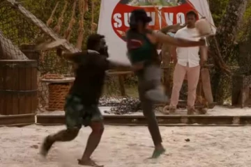 சர்வைவரில் குள்ளநரியாக செயல்பட்ட காயத்ரியின் பரிதாபநிலை: தலைவர் பதவிக்கு நடக்கும் போட்டி