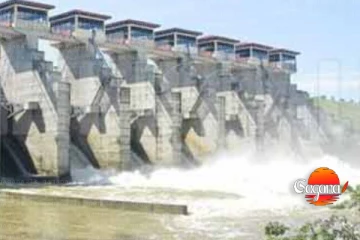 තබ්බෝව ජලාශ‍යේ වාන් දොරටු විවෘත කරයි