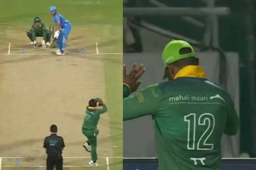 சச்சின் டெண்டுல்கரை அவுட் செய்ததால் ரசிகர்களிடம் மன்னிப்பு கேட்ட வீரர்: வைரலாகும் வீடியோ