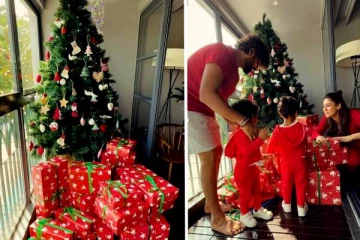 கிறிஸ்துமஸ் கொண்டாட்டத்தில் நயன்தாரா- மகன்களுக்கு கொடுத்த பரிசு என்ன தெரியுமா?