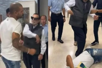 ஏன் இப்படி பண்ண? ஷிகர் தவானை அடித்து உதைத்த தந்தை! வீடியோ