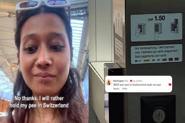 சுவிட்சர்லாந்தில் பொதுக்கழிவறையை பயன்படுத்திய இந்திய இளம்பெண் பகிர்ந்துள்ள தகவல்