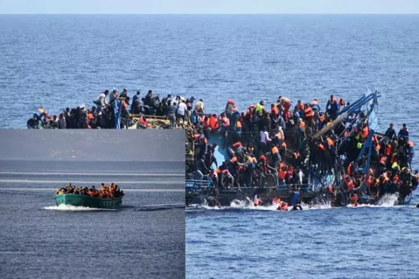 நடு கடலில் கவிழ்ந்த அகதிகள் படகு ; 42 பேர் பலி | Refugee Boat Capsizes Mid Sea 42 Dead
