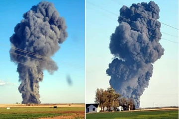 அமெரிக்காவின் பாரிய வெடிப்பு சம்பவம் ஒன்றில் பலியான 18,000 மாடுகள்...!