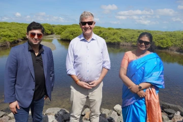 யாழ். மண்டைதீவிற்கு கள விஜயம் மேற்கொண்ட எரிக் சொல்ஹெய்ம்