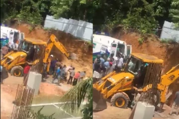 අම්බලන්ගොඩම කම්පා වෙයි - පස්කන්දට යට වූ කම්කරුවන්ගෙන් එක් අයෙක් ජීවිතක්ෂයට [UPDATE]