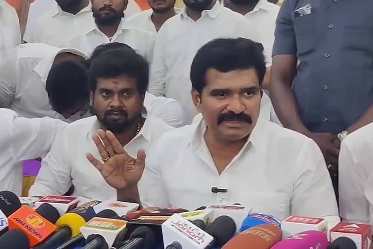 ராஜீவ்காந்தி இறந்த அன்று கருணாநிதியின் கூட்டம் ரத்து செய்யப்பட்டது ஏன்? அமைச்சர் நிர்மல் குமார் | Nirmal Kumar Asks Why Dmk Meeting Was Cancelled ராஜீவ்காந்தி இறந்த அன்று கருணாநிதியின் கூட்டம் ரத்து செய்யப்பட்டது ஏன்? அமைச்சர் நிர்மல் குமார் | Nirmal Kumar Asks Why Dmk Meeting Was Cancelled