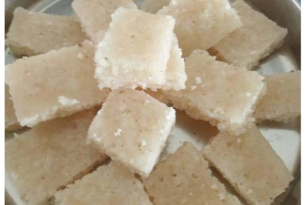 தேங்காய் மட்டும் போதுமே! ருசியான பர்பி செய்வது எப்படி? | Coconut Purbi Easy Home Made