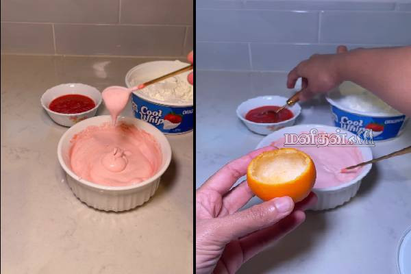 strawberry mousse : குக் வித் கோமாளி ஷபானாவின் பாணியில் ஸ்ட்ராபெரி மூஸ்! | Italian Strawberry Mousse Recipe In Tamil