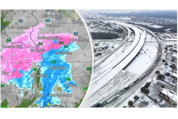 அமெரிக்காவில் கடும் பனி புயல்; சாலை விபத்தில் 2 பேர் பலி - 1,700 விமான சேவை ரத்து..!