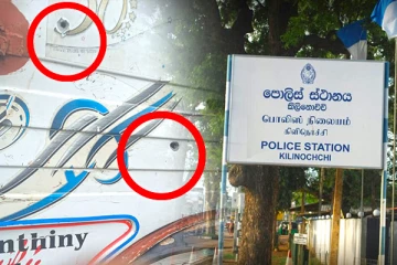 மணல் ஏற்றியவாறு நிறுத்தாது பயணித்த டிப்பர் வாகனம் மீது துப்பாக்கிச்சூடு: ஒருவர் காயம்