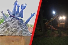 நினைவுத் தூபி இடிப்பு இந்தியாவுக்கு எதிரான இலங்கை அரசின் ஓர் இராஜதந்திர தாக்குதல்! திபாகரன்