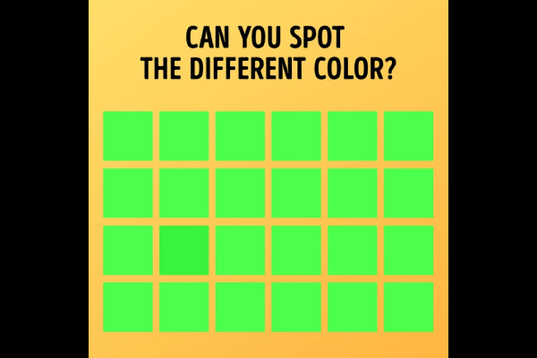 Optical Illusion Eye Test: கண்களை சுத்தப்படுத்துங்கள்...இதில் வித்தியாசமான நிறம் எது? | Optical Illusion Eyetest Can U Spot Different Clr