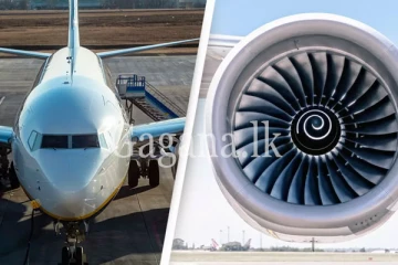 ගුවන් යානයක එන්ජිමට ඇදී ගිය ගුවන්තොටුපොළ සේවකයා අවසානයේ සිදු වූ දේ. - (VIDEO)