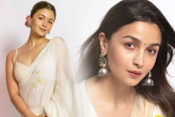 மெல்லிய சேலையில் ரசிகர்களை கவர்ந்த நடிகை ஆலியா பட், லேட்டஸ்ட் க்ளிக்ஸ்