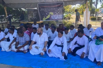 பயங்கரவாத சட்டத்தை நீக்கக்கோரி மட்டுவில் கவனயீர்ப்பு போராட்டம் (காணொளி)