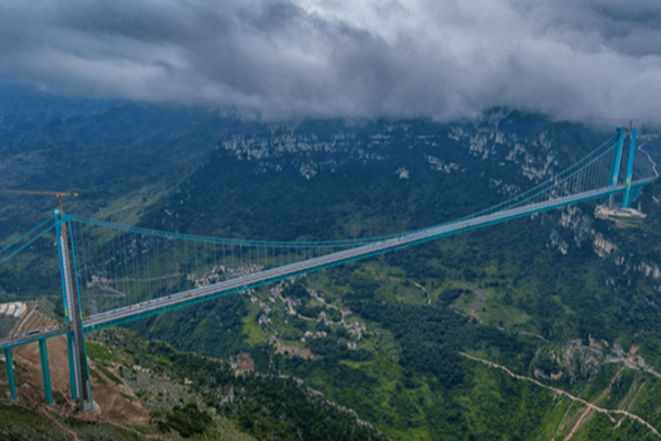චීනයේ ලොව උසම පාලම විවෘත වෙයි | World S Tallest Bridge Opens In China