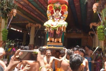 யாழ் தாவடி பத்திரகாளி அம்மன் ஆலய திருவிழாவில் தென்னிந்திய நடிகர்!