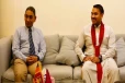 நாமல் ராஜபக்ச மற்றும் மாலைதீவு தூதுவர் இடையில் சந்திப்பு
