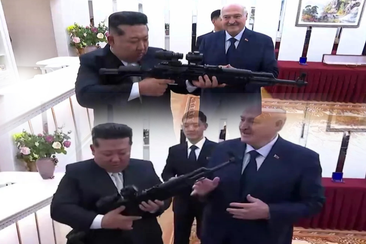 அணுகுண்டுக்கே ஆயுதமா! வட கொரியா ஜனாதிபதிக்கு துப்பாக்கி பரிசளித்த பெலாரஸ் | Belarus Gifts A Gun To The North Korean President