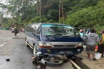 நுவரெலியா–ஹட்டன் பிரதான வீதி விபத்து ; ஒருவர் படுகாயம்