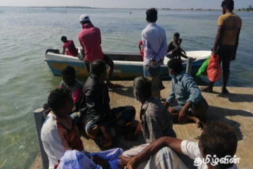 இரணை தீவில் மக்களின் கடும் எதிர்ப்பை மீறி சடலங்களை புதைப்பதற்கான ஏற்பாடு