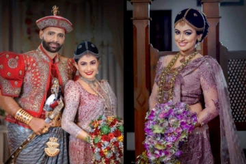 දවසක බබත් එක්කම වෙඩින් එක ගන්නවා කියූ මුතූ තරංගා හොරෙන්ම නැවතත් විවහා වෙයි...(PHOTOS)