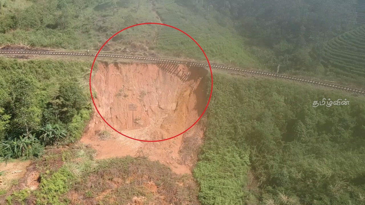 மலையக தொடருந்து பாதையில் ஏற்பட்டுள்ள சிக்கல்கள் 2 Gallery