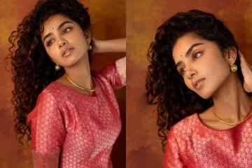 ஹோம்லி லுக்கில் இப்படி ஒரு அழகா.. நடிகை அனுபமா ஆளே மாறிட்டாரே!
