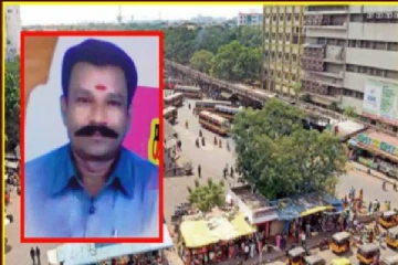 பஸ் ஸ்டாண்டில் வெட்டிக் கொல்லப்பட்ட திமுக பிரமுகர் - சென்னையில் பரபரப்பு