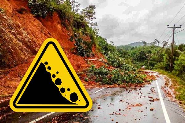 வெலிமடை - மஸ்பன்ன வீதியில் மண்சரிவு | Landslide Again On Welimada Maspanna Road