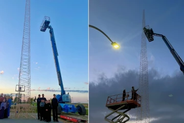 கனடாவில் உருவாகும் உலகின் மிகப்பெரிய ஐஸ் குச்சி