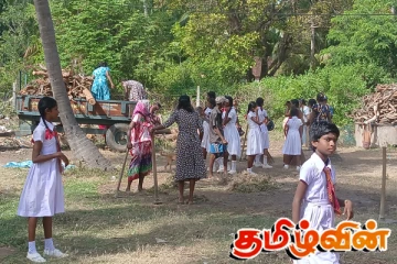 தர்மபுரம் மத்திய கல்லூரியில் கிளீன் சிறீலங்கா செயற்றிட்டம்