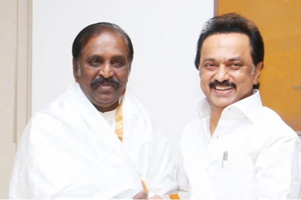 அலமாறியை உங்கள் படைப்புதான் அலங்கறிக்கிறது -வைரமுத்துக்கு முதல்வர் வாழ்த்து - தமிழ்நாடு