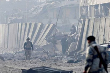 காபூல் விமான நிலையத்திற்கு அருகில்  இன்று மாலை பாரிய வெடிப்புச் சம்பவம்