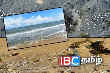 காலநிலை மாற்றத்தால் மன்னாரில் கரை ஒதுங்கும் பிளாஸ்டிக் துகள்கள்