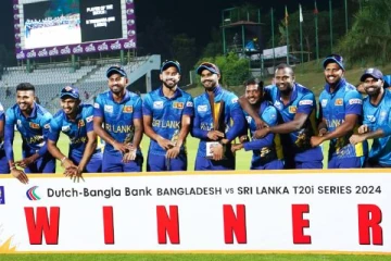 வங்கதேசத்தை அதன் சொந்த மண்ணிலேயே வீழ்த்தி தொடரை கைப்பற்றிய இலங்கை! துஷாரா ஹாட்ரிக் சாதனை