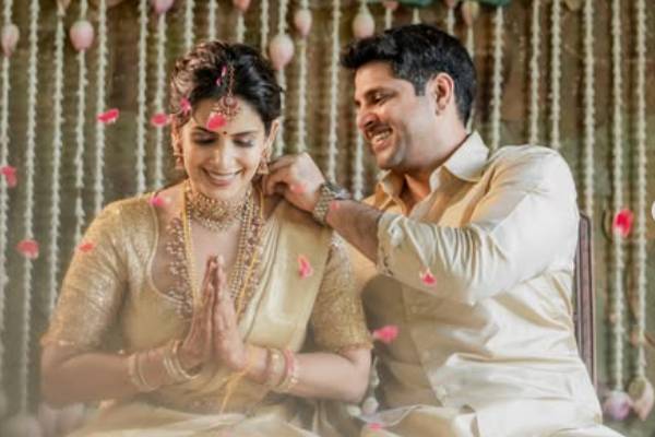 திருமணத்தை முடித்ததும் பார்ட்டி!!! சம்யுக்தா யாருடன் இருக்காங்க பாருங்க.. | Samyuktha Shanmughanathan 2Nd Wed Party With Vani