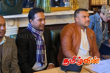 லண்டனில் ஈழத்தமிழர்களின் எதிர்ப்புக்கு பின்னர் மனம் மாறிய நாமல்!