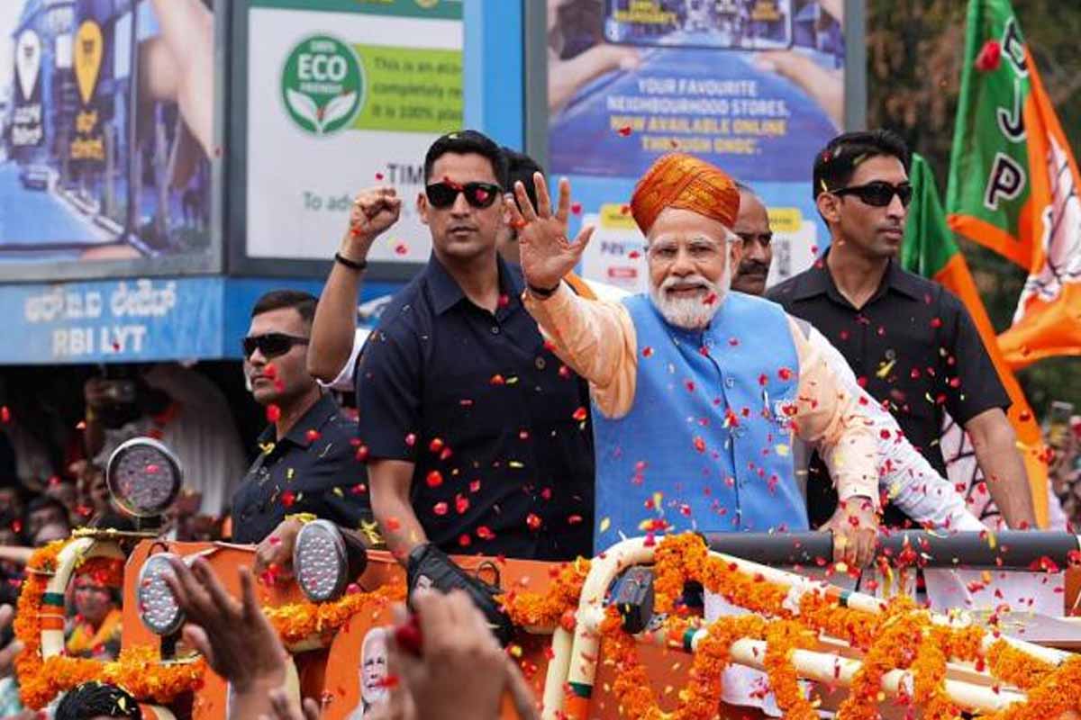 நாகர்கோவிலில் இன்று பிரதமர் மோடி Road Show | Modi Road Show In Nagercoil
