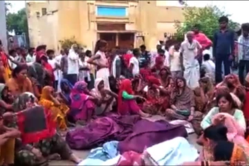 திருமண விழாவில் சிலிண்டர் வெடித்ததில் 4 பேர் பலி: உறவினர்கள் கதறி அழும் சோகக்காட்சி