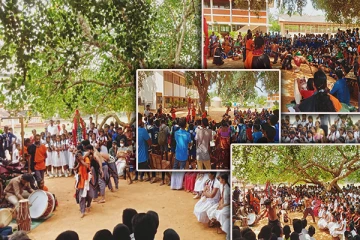 போதைப் பொருளுக்கு எதிராக விழிப்புணர்வை ஏற்படுத்தும் "கழுமரம்" தெருவெளி நாடகம்