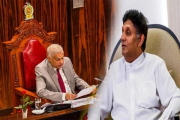 ரணிலின் உரையை புறக்கணித்த எதிர்க்கட்சி தலைவர்