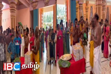 யாழ்ப்பாணத்தில் 9 இலட்சம் ரூபாவிற்கு ஏலம் போன அம்பாளின் சேலை!